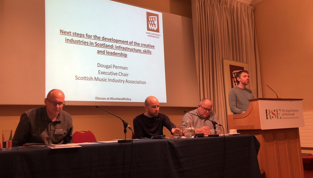 Next steps for the development of the creative industries in Scotland: infrastructure, skills and leadership