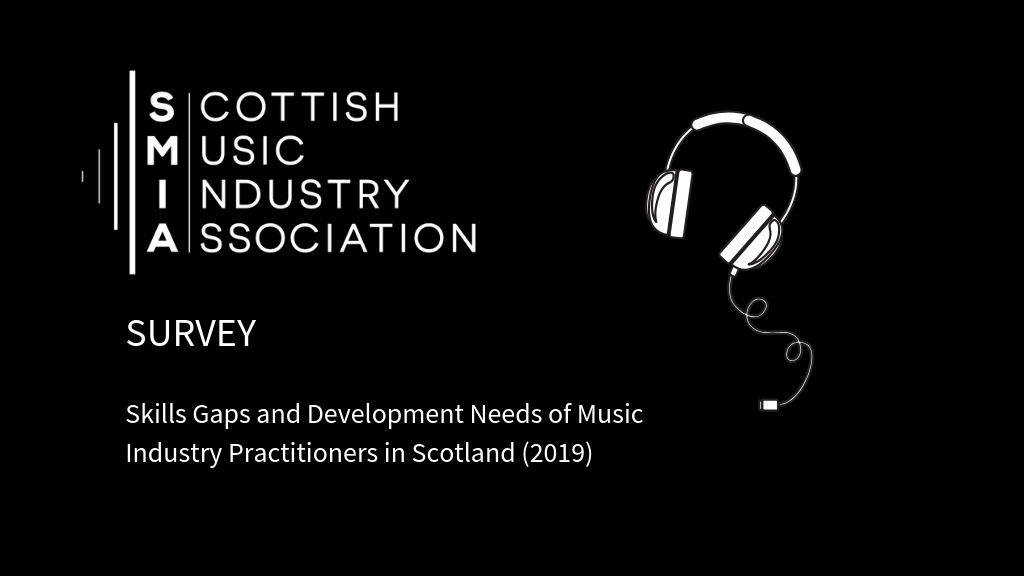 SMIA Research: Skills Gaps and Development Needs of Music Industry Practitioners in Scotland (2019)