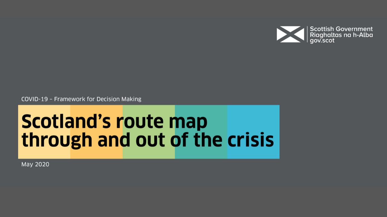 Scottish Government publish COVID-19 Framework for Decision Making