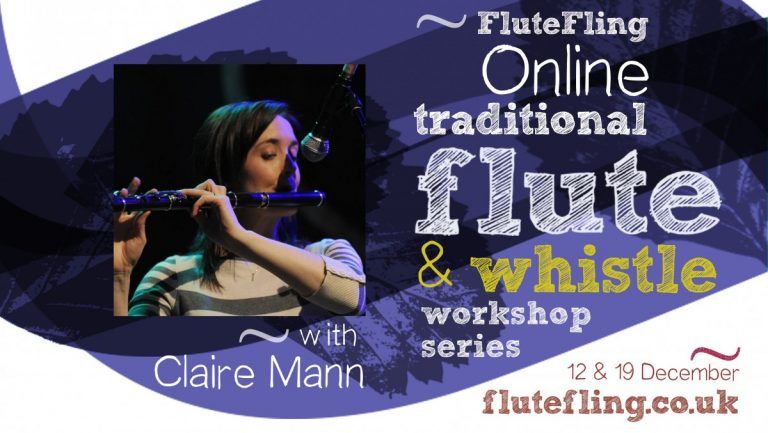 FluteFling online workshops in December 2020