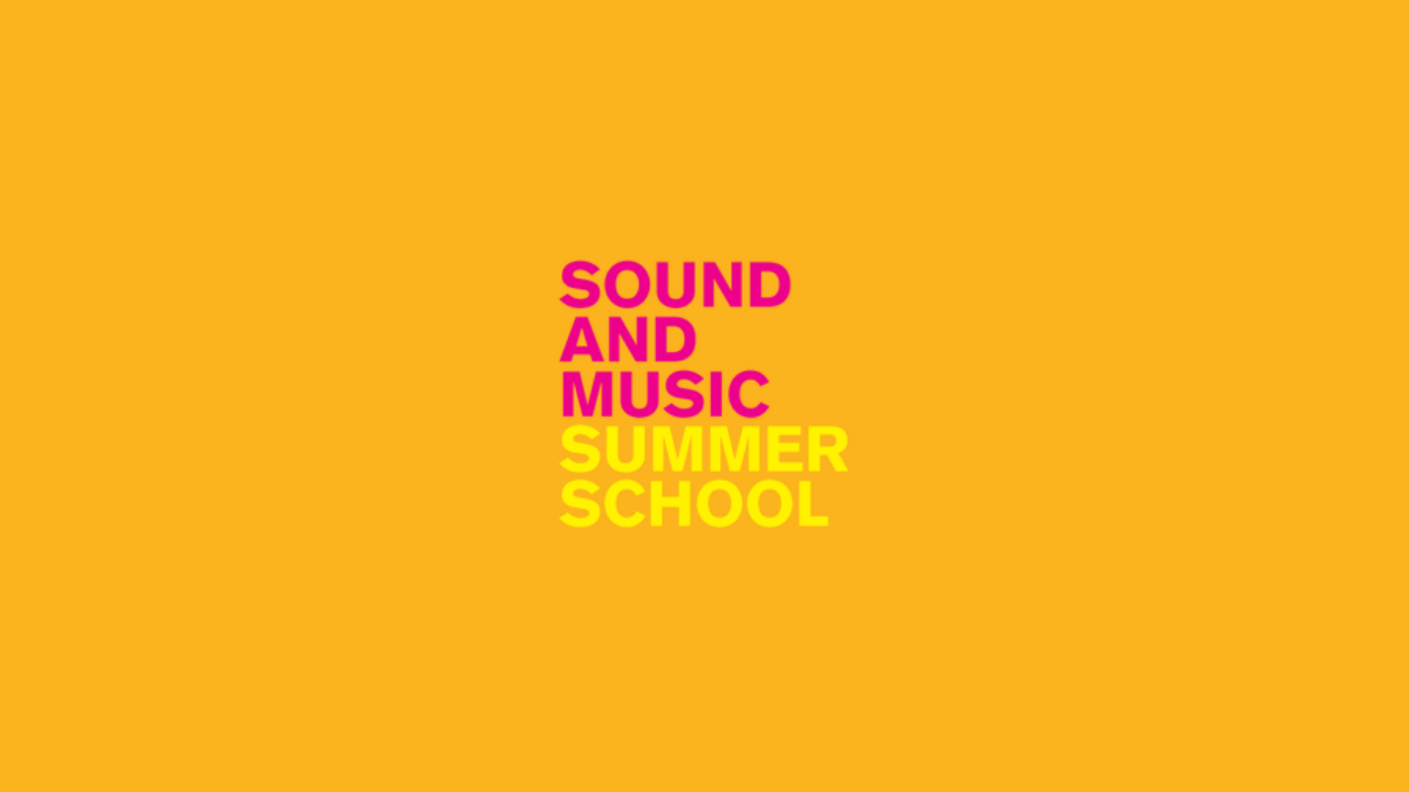 Applications for Sound and Music Summer School now open