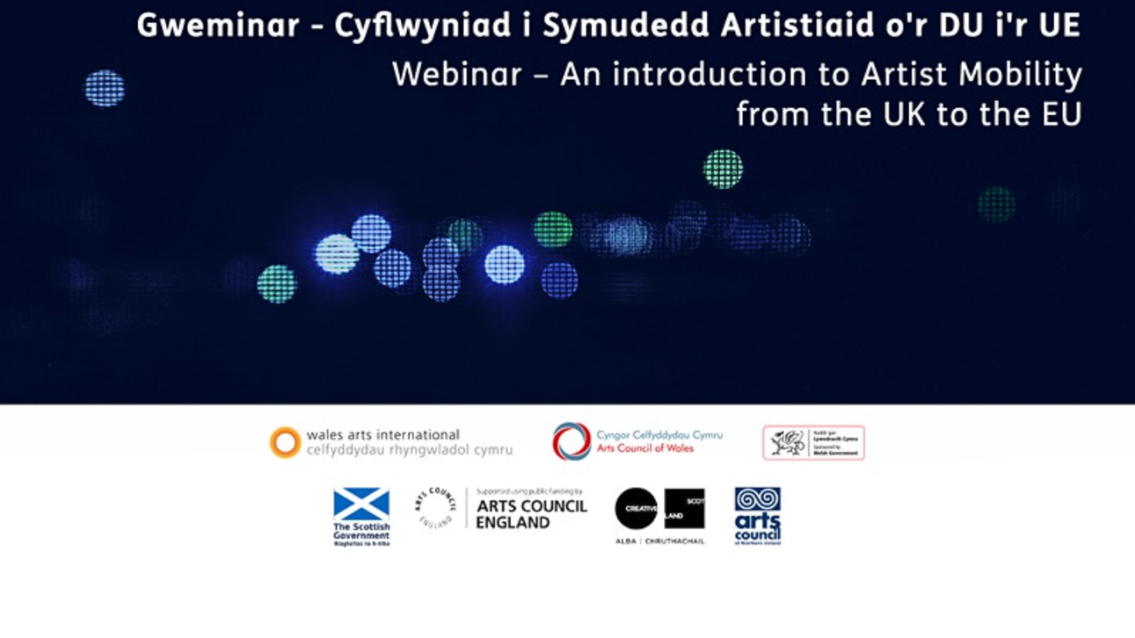 Webinar – An introduction to artist mobility from the UK to the EU