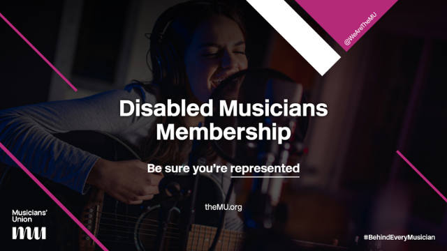 The MU launches Disabled Musicians Membership