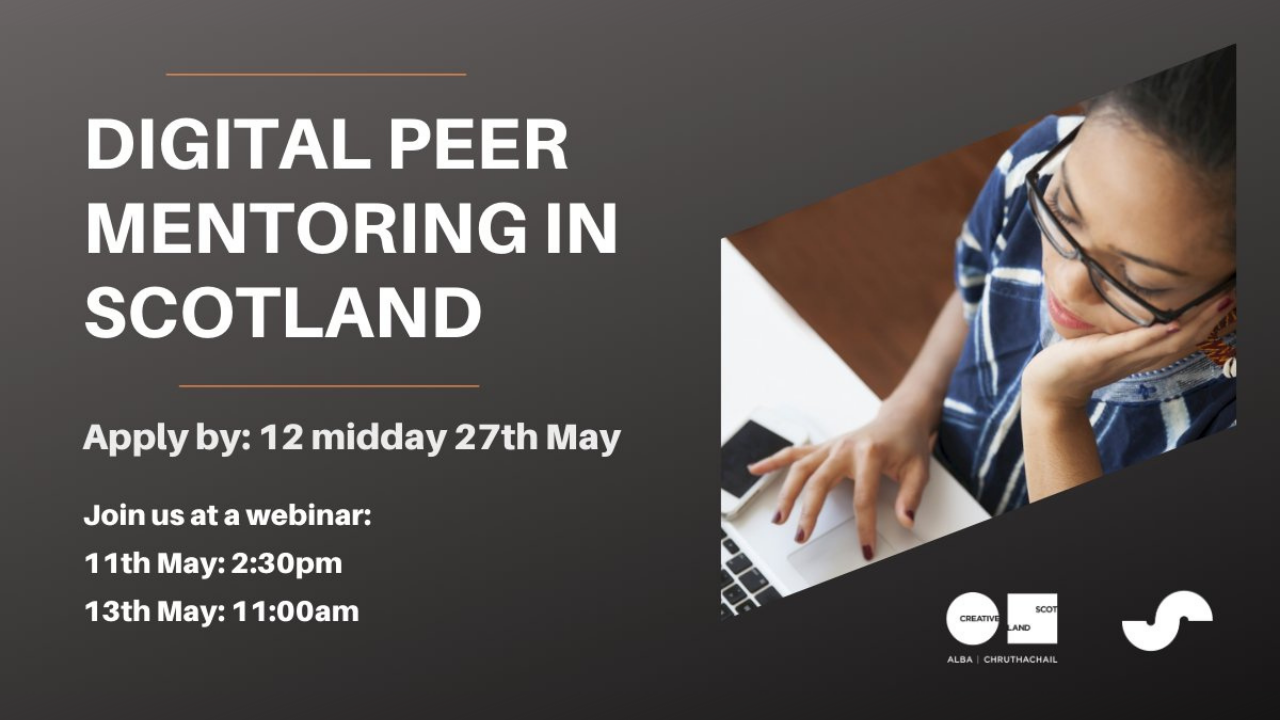 Digital Peer Support Service from Creative Scotland and The Space