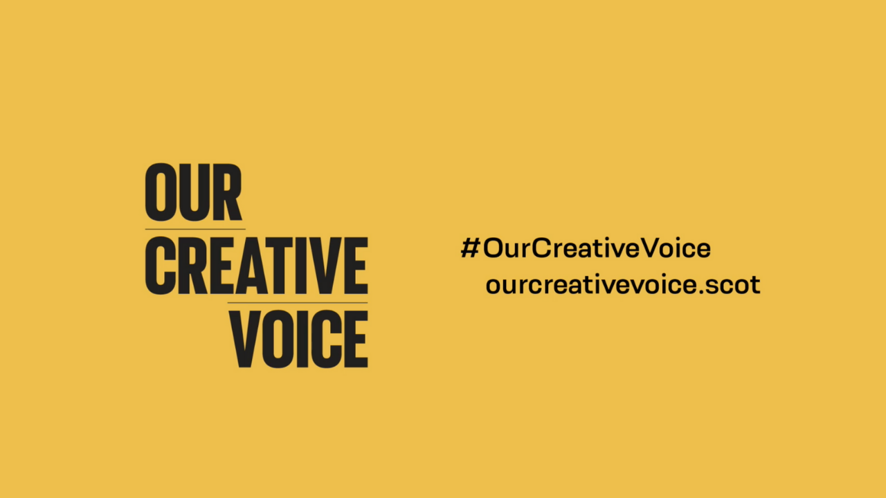 Creative Scotland launches new platform Our Creative Voice