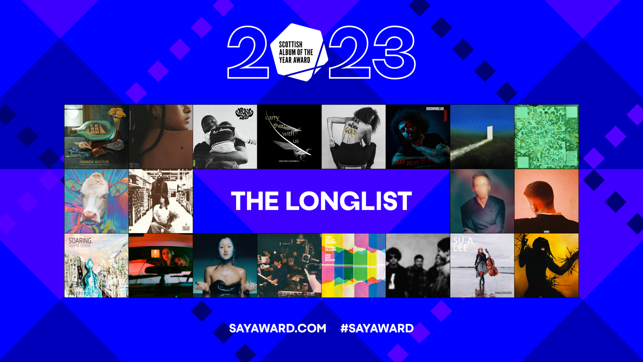 NEWS: THE SAY AWARD LONGLIST 2023 ANNOUNCEMENT