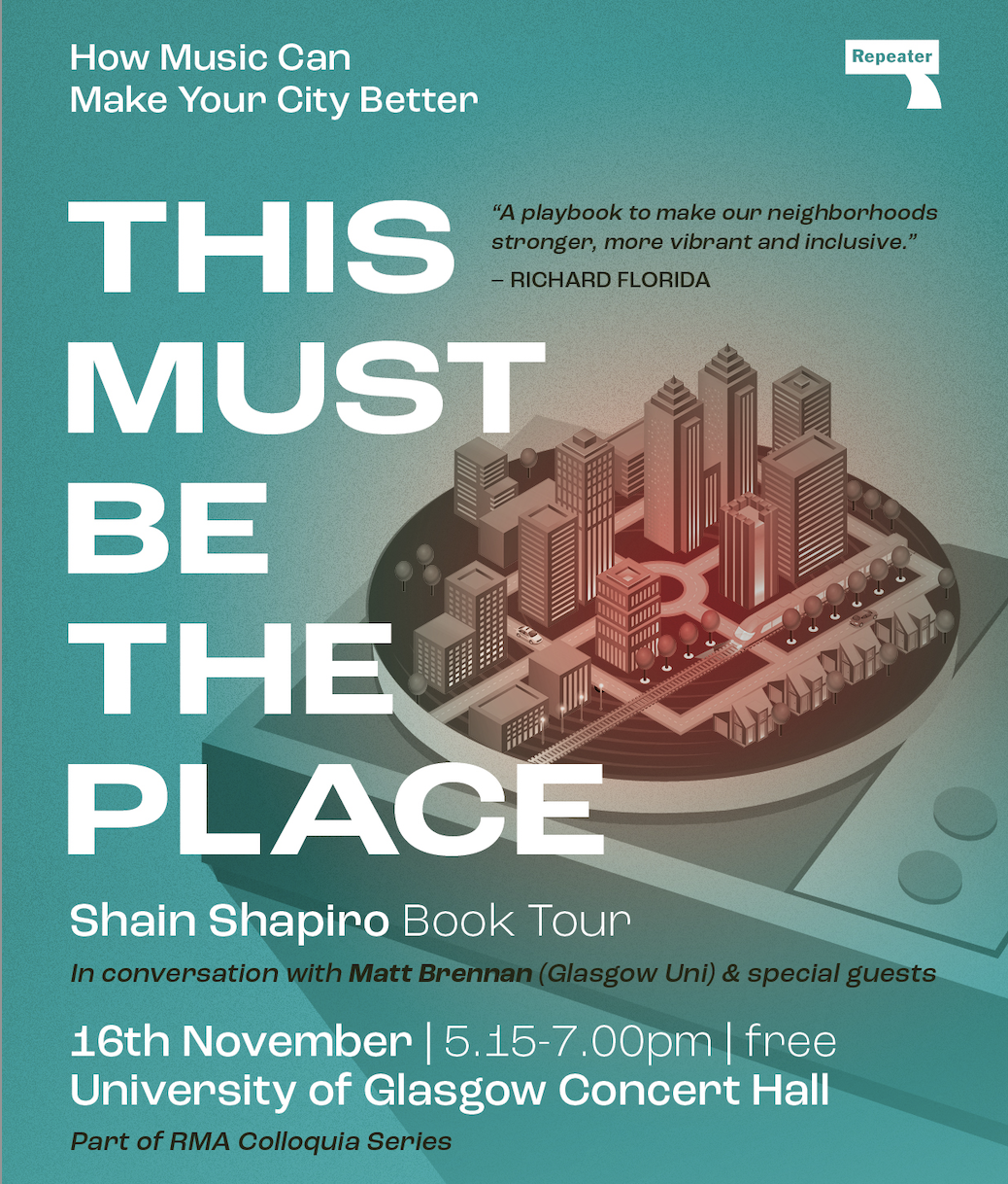 OPPORTUNITY: “THIS MUST BE THE PLACE” BOOK LAUNCH – IN PARTNERSHIP WITH SMIA