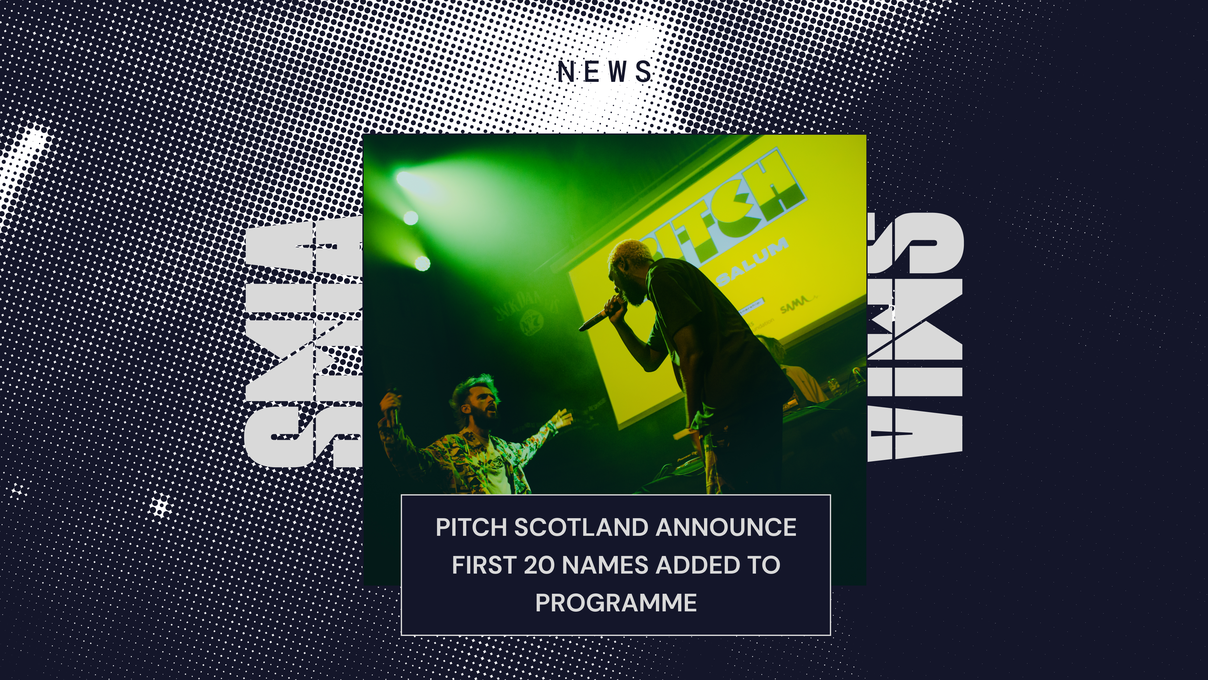 The first 20 names for PITCH – Scotland’s hip hop conference are announced including Elijah, Niko BACKSPIN, Alicia Raye, Psweatpants, Meduulla + more!