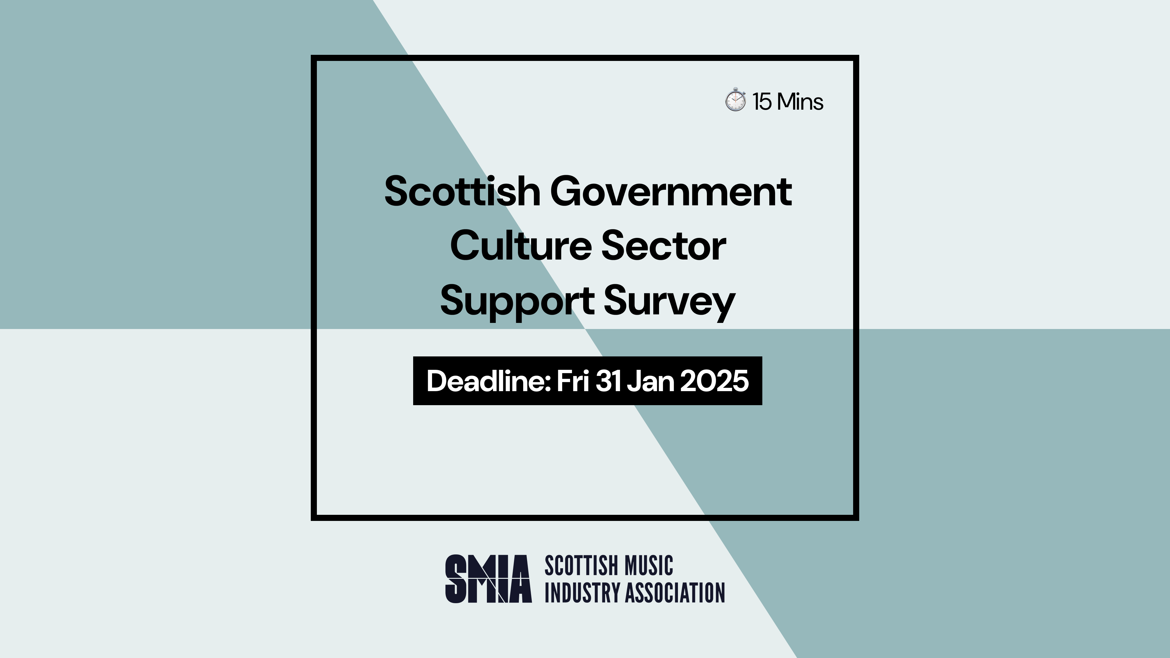 Scottish Government Culture Sector Support Survey